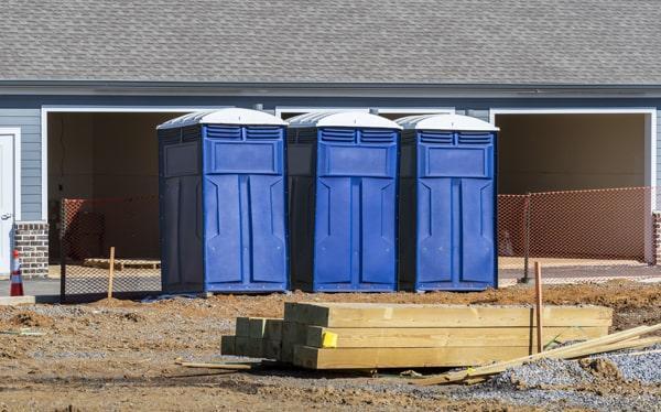 job site portable restrooms offers weekly cleaning and maintenance services for all of our portable restrooms on construction sites